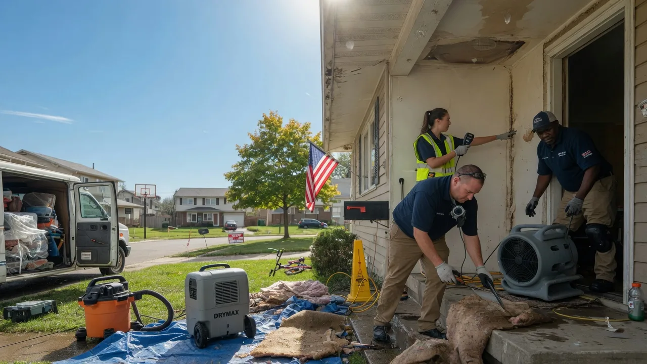 Water Damage Restoration in North Street, MI near me